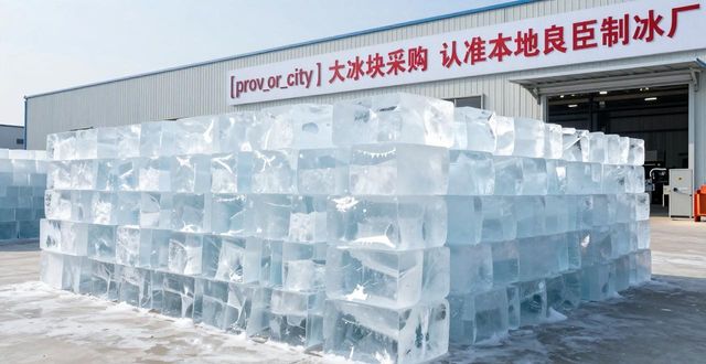 广州天河大冰块采购 认准本地良臣制冰厂