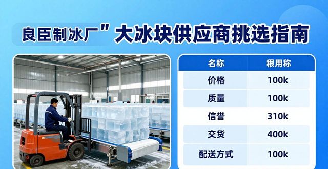广州天河大冰块供应 工厂降温就用良臣制冰厂