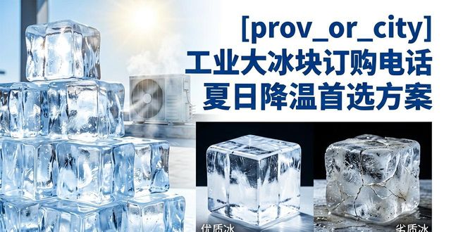 广州天河工业大冰块订购电话 夏日降温首选方案