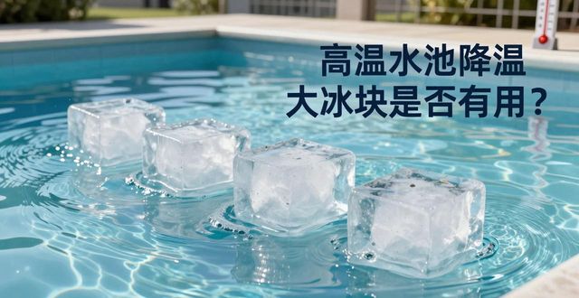 广州天河高温水池降温大冰块,到底管不管用?